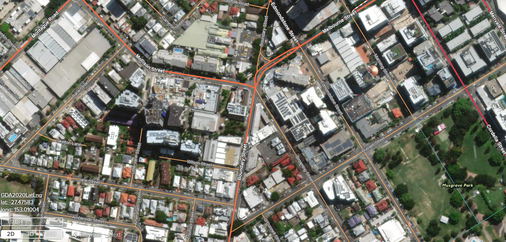 West End boundary st